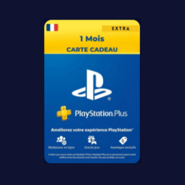Playstation Plus Extra 1 Mois - France