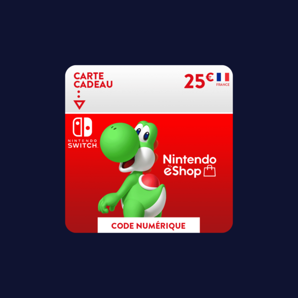 Nintendo eShop 25€ - France