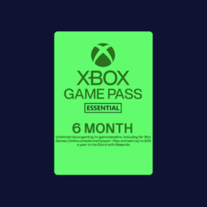 Xbox Game Pass Essentiel 6 Mois - France