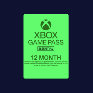 Xbox Game Pass Essentiel 12 Mois - France