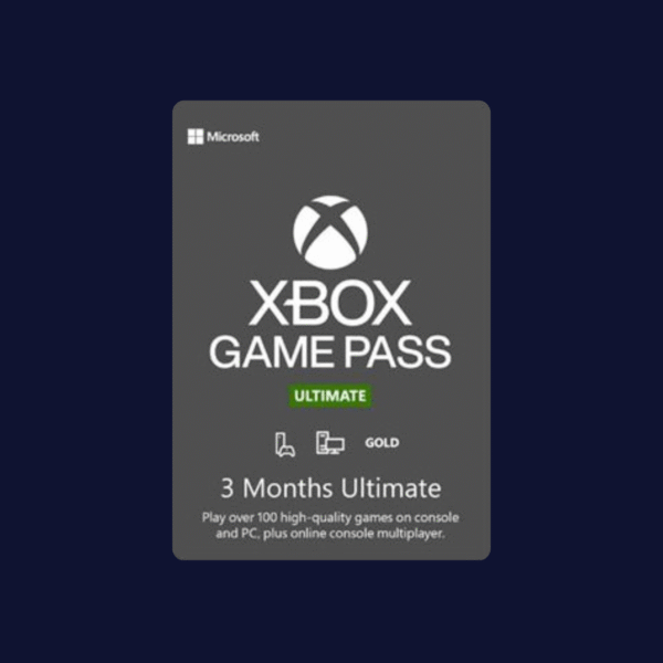 Xbox Game Pass ultimate 3 Mois - France